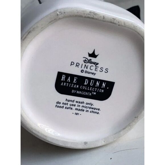 Rae Dunn Jasmine Starry Night Disney Princess Double sided Mug Alladin NEW - Picture 6 of 6